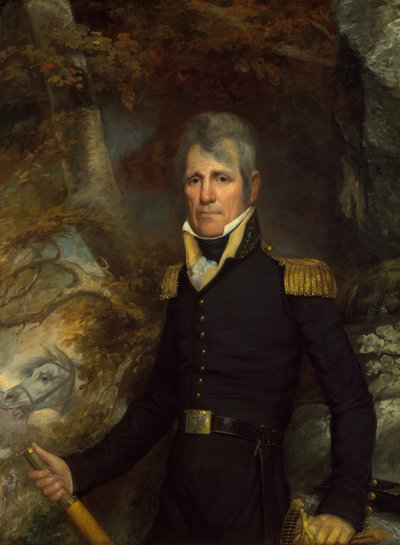 Kenraali Andrew Jackson, n. 1819. tekijältä John Wesley Jarvis