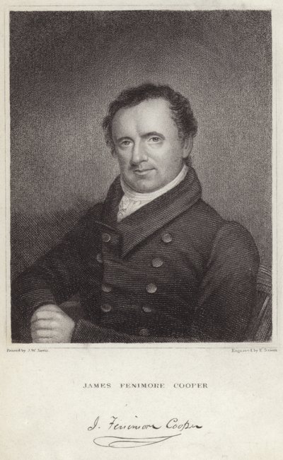 James Fenimore Cooperin muotokuva tekijältä John Wesley Jarvis