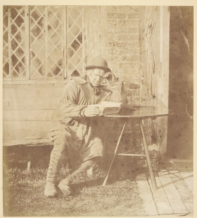 [Mies lukee kirjaa] tekijältä John Whistler