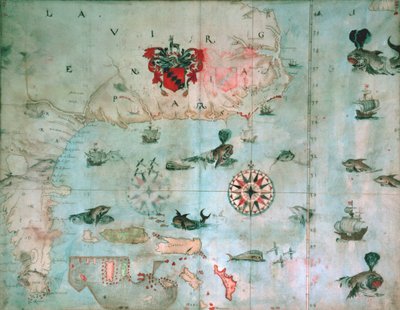 Chesapeake Bay, Florida, n. 1585-1603 tekijältä John White