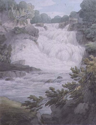 Stonebyers Linn on Clyde tekijältä John White Abbott