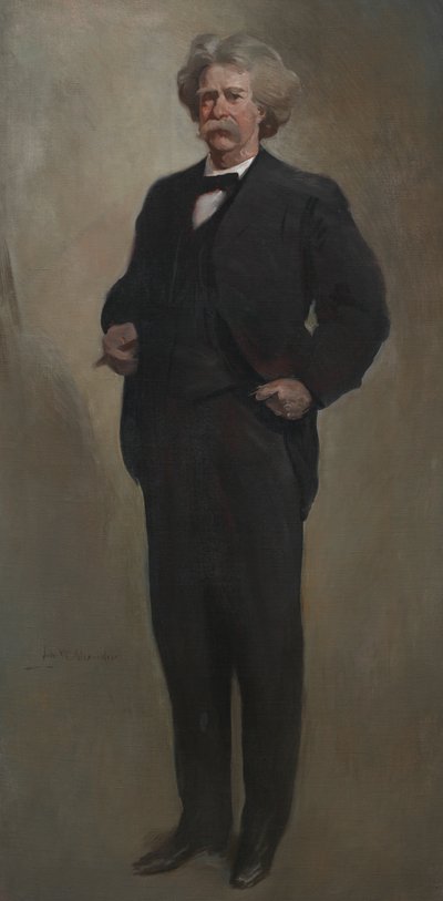 Samuel L. Clemens Mark Twain, 1912 tai 1913. tekijältä John White Alexander
