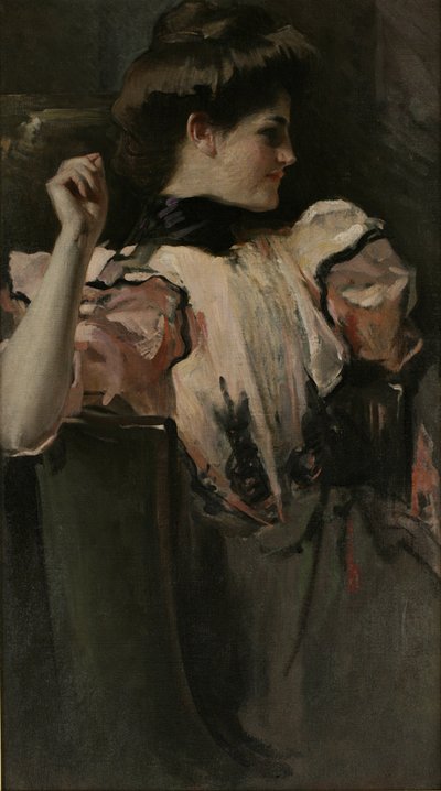 Nuori tyttö, n. 1902 tekijältä John White Alexander