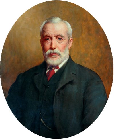 J.Whiteley Wardin kansanedustajan muotokuva, n. 1910 tekijältä John William Brooke