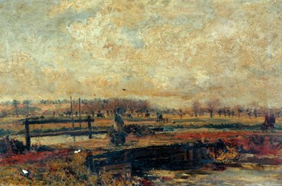 Colne-joki Rickmansworthissa tekijältä John William Buxton Knight