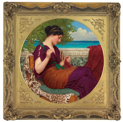 Kaukaisia ajatuksia, 1911 tekijältä John William Godward
