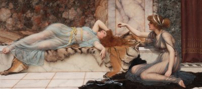 Pahuus ja lepo tekijältä John William Godward