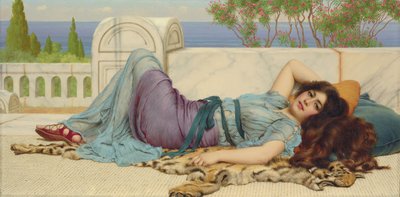Pahat ja lepo, 1909 tekijältä John William Godward