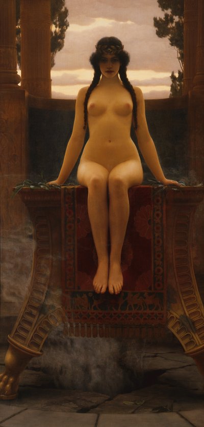Delphic Oracle tekijältä John William Godward