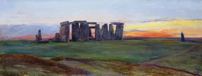 Stonehenge tekijältä John William Inchbold