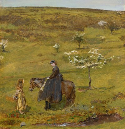 Toukokuu kukkulalla, 1800-luvun loppu tekijältä John William North