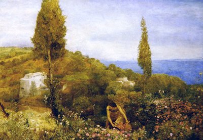 The House of Roses, Tripoli (akvarelli kynällä paperille) tekijältä John William North