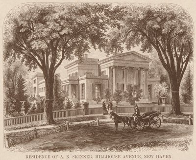 Asuinpaikka A.N. Skinner, Hillhouse Avenue, New Haven tekijältä John William Orr
