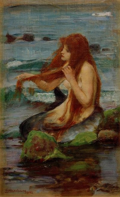 Merenneito tekijältä John William Waterhouse