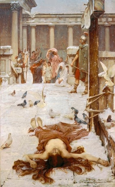 Saint Eulalia tekijältä John William Waterhouse