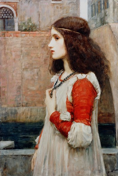 Julia (öljy kankaalle) tekijältä John William Waterhouse