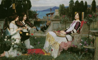 Pyhä Cecilia tekijältä John William Waterhouse