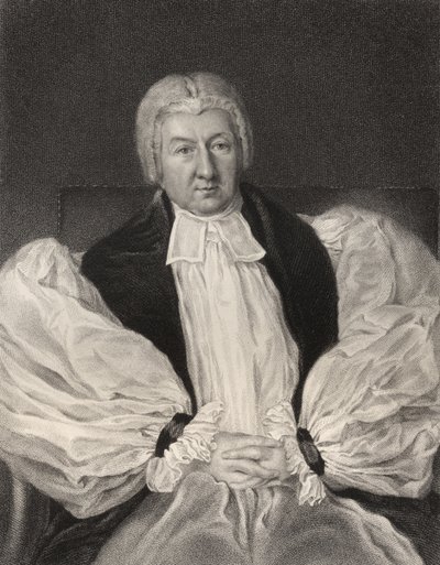 Herbert Marsh, Peterboroughin lordipiispa, kaiverrettu John Cochranin (fl.1821-65), National Portrait Gallerysta, osa II, julkaistu noin 1835 (litho) tekijältä John William Wright