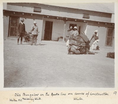 Razavi Khorasanin maakunta, Iran, n. 1908 (b/w kuva) tekijältä John Williams Watson