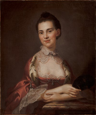 Anne Gibbesin muotokuva rouva Edward Thomas, 1767 tekijältä John Wollaston