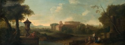 Rooma Aventinuksen kukkulalta, 1710. tekijältä John Wootton