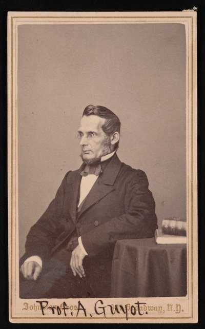 Muotokuva Arnold Henry Guyotista 1807-1884, Ennen vuotta 1866. tekijältä Johnston Bros