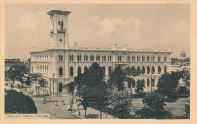 "Telegraph Office, Calcutta", c1900 tekijältä Johnston and Hoffmann