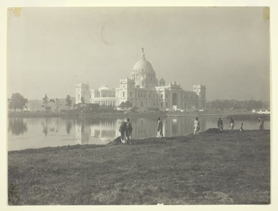 Victoria Memorial Kalkutassa, n. 1910-luku. tekijältä Johnston and Hoffmann