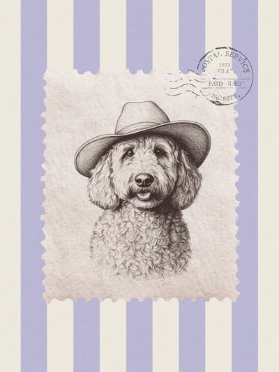Cowboy-doodle-leima tekijältä Jolly and Dash
