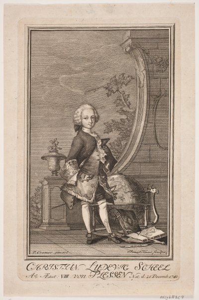 Christian Ludvig Scheel von Plessen tekijältä Jonas Haas