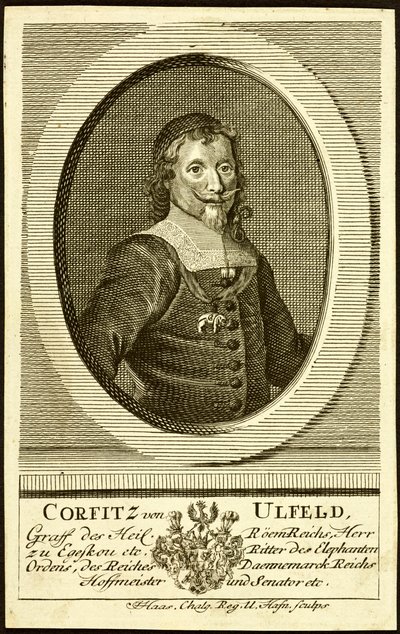 Corfitz Ulfeldtin muotokuva 1606-1664. tekijältä Jonas Haas