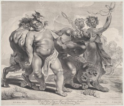 Bacchuksen juoppo, 1630-57, 1630-57. tekijältä Jonas Suyderhoef
