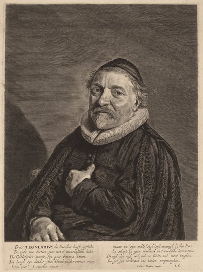 Adriaen Tegularius tekijältä Jonas Suyderhoff after Frans Hals