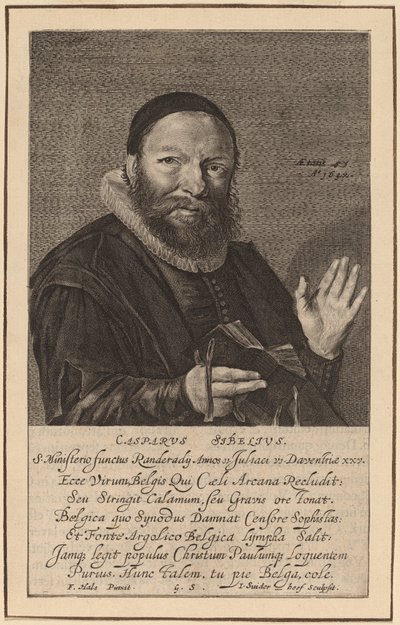 Caspar Sibelius tekijältä Jonas Suyderhoff after Frans Hals