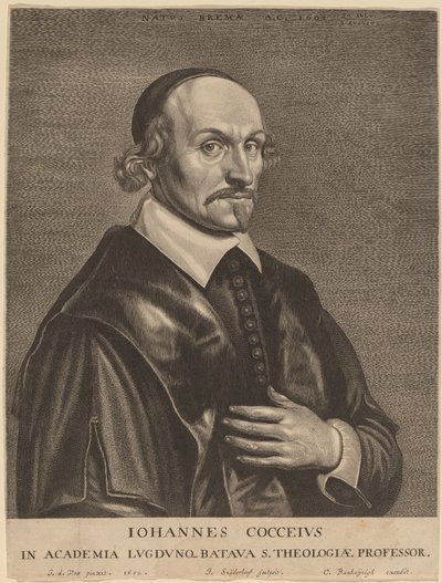 Johannes Cocceius tekijältä Jonas Suyderhoff after Jan de Vos