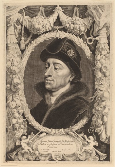 Johannes Peloton, Burgundin herttua tekijältä Jonas Suyderhoff after Pieter Claesz Soutman