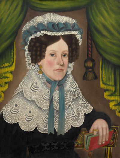 Nainen kirjalla, 182730. tekijältä Jonas Welch Holman