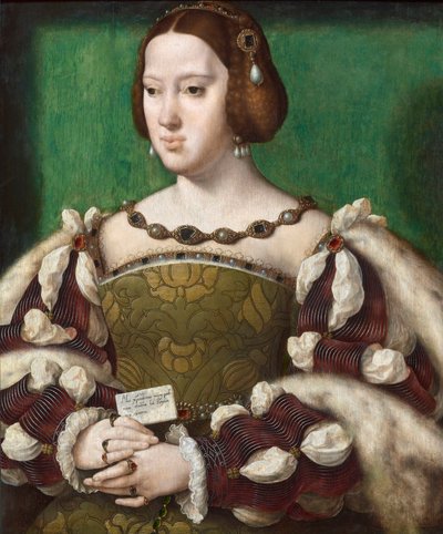 Eleanora Itävallan, Ranskan kuningatar (1498-1558) tekijältä Joos van Cleve