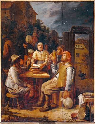 Les Mangeurs de moules - Simpukansyöjät ... tekijältä Joos van Craesbeeck