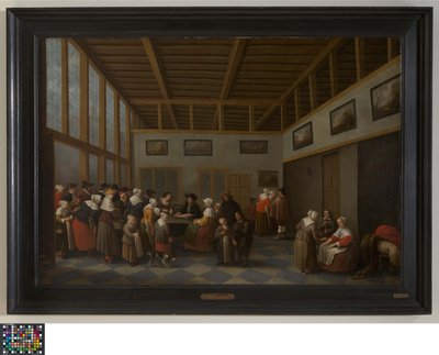 Jakelu köyhille tekijältä Joost Cornelisz Droochsloot