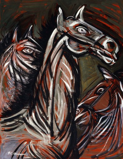hevoset; Hevoset tekijältä José Clemente Orozco