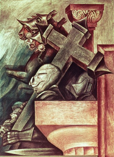 Profetia, The Epic of American Civilization tekijältä José Clemente Orozco