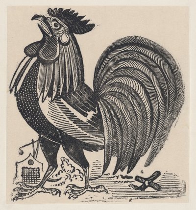 Kukko, n. 1880-1910, n. 1880-1910. tekijältä José Guadalupe Posada