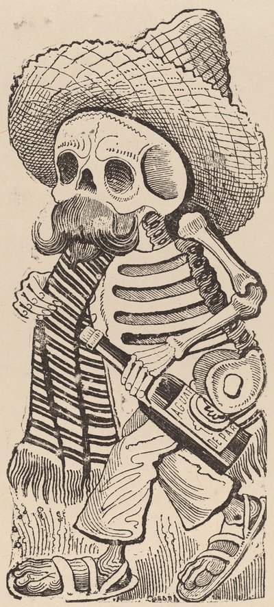 Calavera Maderista tekijältä José Guadalupe Posada