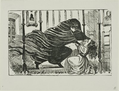 Kuvitus tarinalle tekijältä José Guadalupe Posada