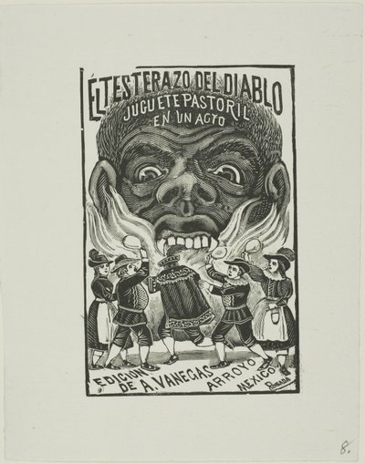 Paholainen pettää Päällään tekijältä José Guadalupe Posada