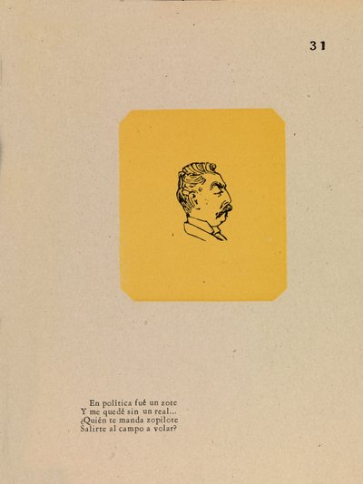 Rehellinen poliitikko tekijältä José Guadalupe Posada