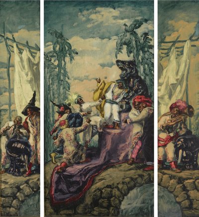 Kesä - Afrikan triptyykki, 1917-1918 tekijältä José María Sert