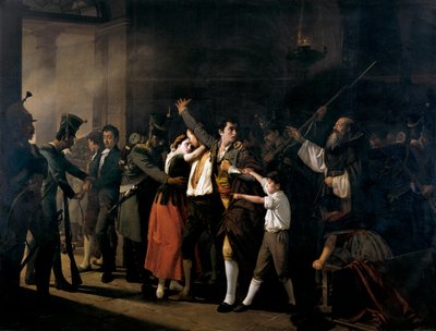 Espanjalaisten patrioottien ampuminen Buen Sucesossa (aamunkoitteessa 3. toukokuuta 1808) tekijältä José Marcelo Contreras y Muñoz