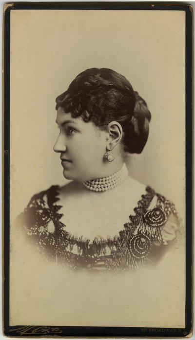 rouva William Astor (seepiaprintti) tekijältä José Maria Mora